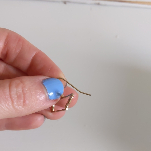 BOGO! Gold Tennessee State Outline Earrings - Picture 4 of 5